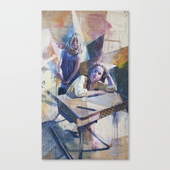 Customers Canvas Print