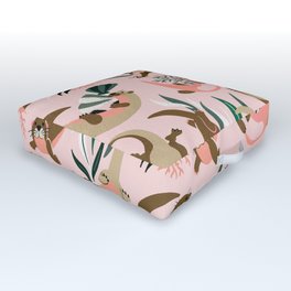 Otter Collection - Blush Palette Outdoor Floor Cushion