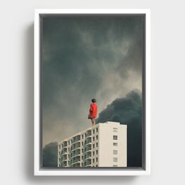 We will Escape from our Cities Framed Canvas