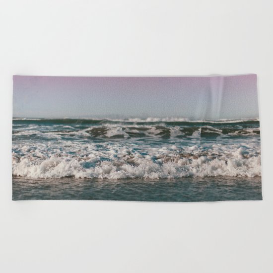 Ocean Crash Beach Towel