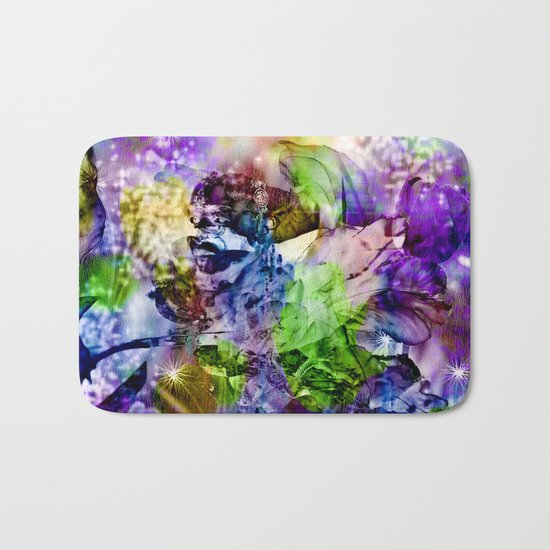 Oriental Dream of Beauty Bath Mat