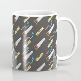 Hand Tools Pattern Coffee Mug