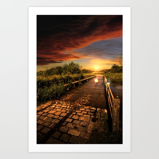 The Old Ford Art Print