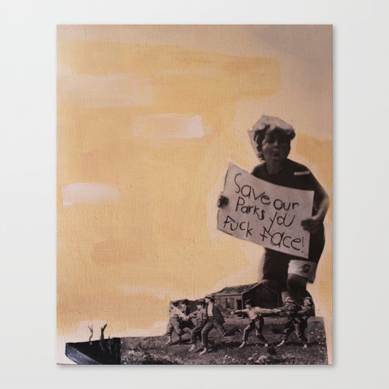 Save the Parks Canvas Print