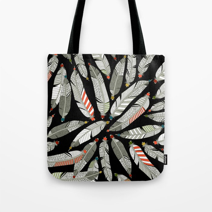 native feathers Tote Bag