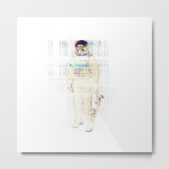 Too Much Space Will Kill You Metal Print