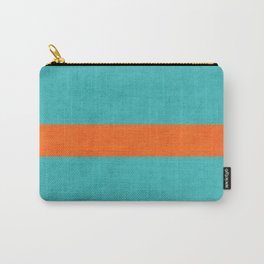 aqua and orange classic Carry-All Pouch