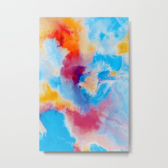 Meld Metal Print