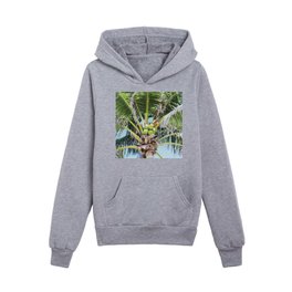 Key West Palm Tree | Miami Beach United States travel photography | Bright and sunny colored photo art print Kids Pullover Hoodies