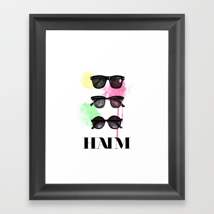 Haim (colour version) Framed Art Print