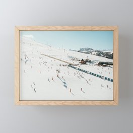 Aerial shot of fki resort Framed Mini Art Print