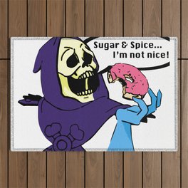 Sugar & Spice... I'm Not Nice! Outdoor Rug