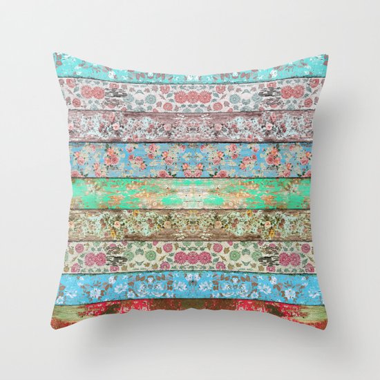 Rococo Style Throw Pillow
