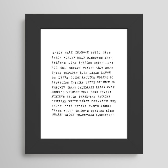 Framed Art Print
