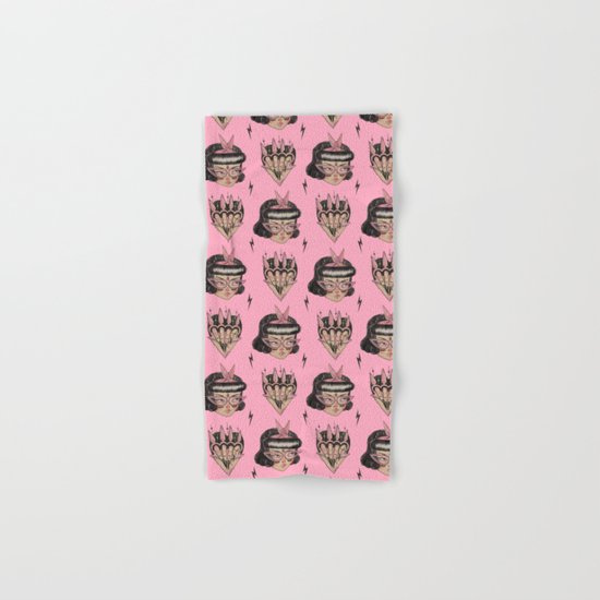 Gang Girl (black) Hand & Bath Towel
