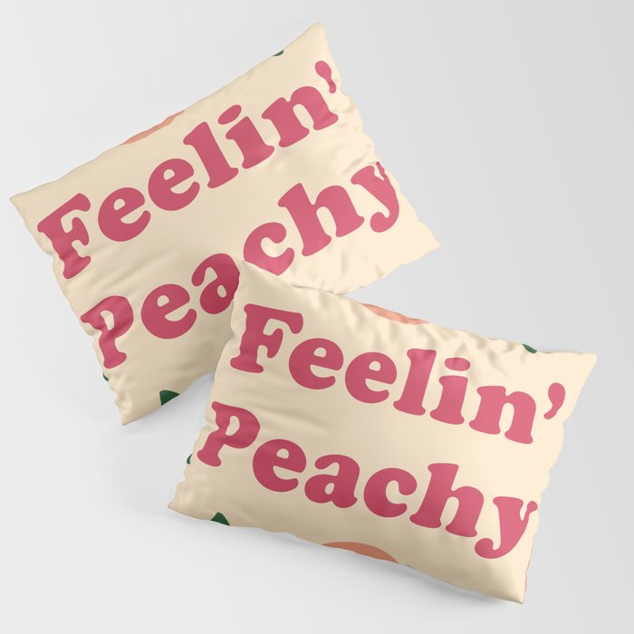 Feelin Peachy (pattern) Pillow Sham