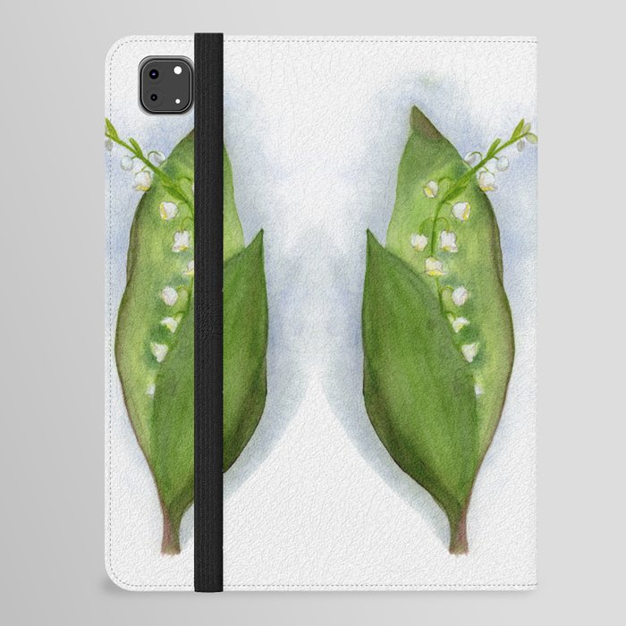 Lily of the Valley, May Birth Flower iPad Folio Case