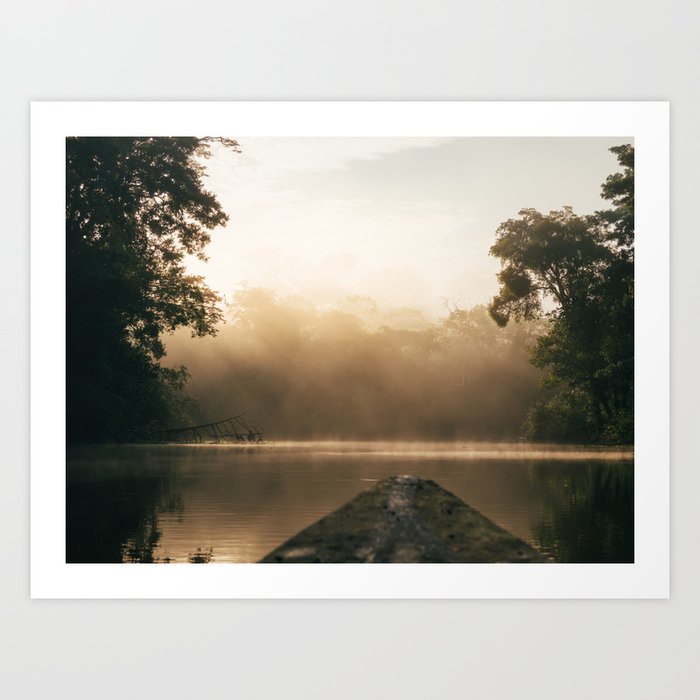 Amazonas view Art Print