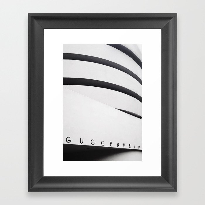 Guggenheim Museum Framed Art Print
