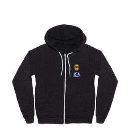 Not the Droids You Are Looking For in black Full Zip Hoodie