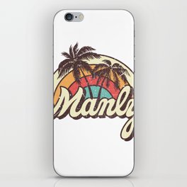 Manly beach city iPhone Skin