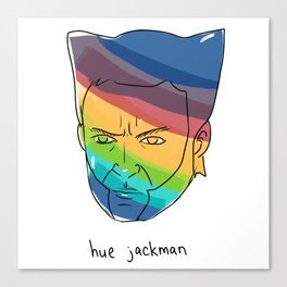 Hue Jackman Canvas Print