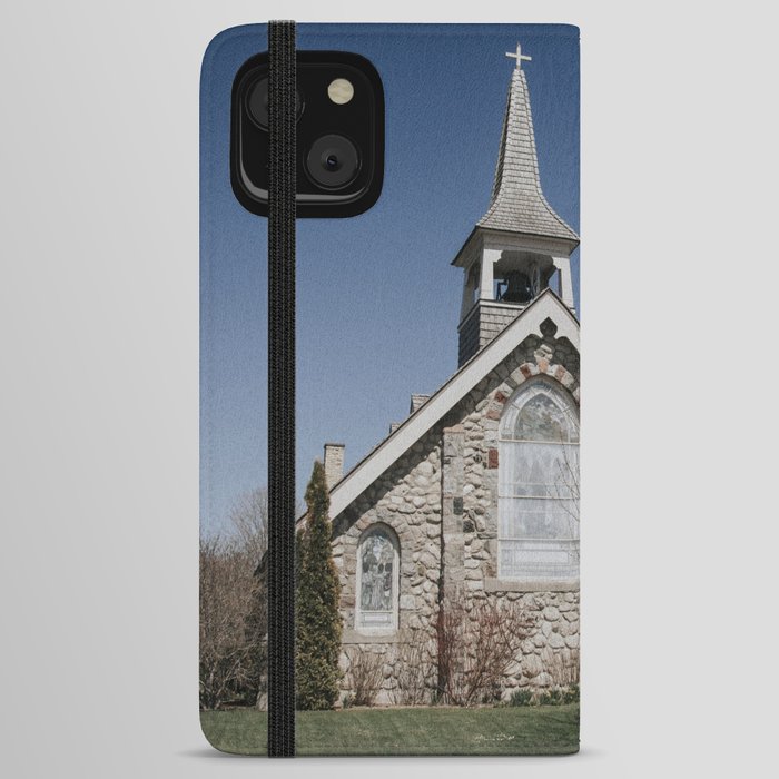 Little Stone Church iPhone Wallet Case