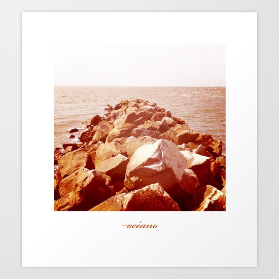 océano 4 Art Print