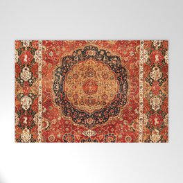 Seley 16th Century Antique Persian Carpet Print Welcome Mat