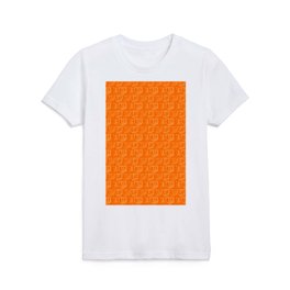 children's pattern-pantone color-solid color-orange Kids T Shirt