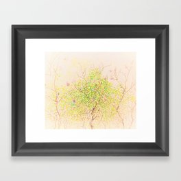 Spring's Promise, Bright, Watercolor Painting Framed Art Print