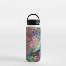 Feather Peacock 18 Water Bottle