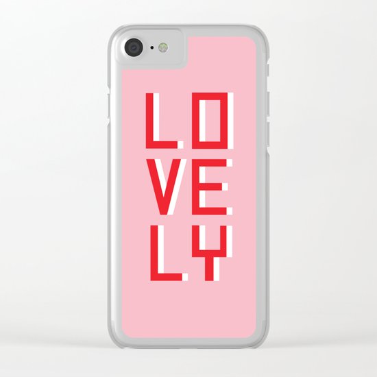 Lovely Clear iPhone Case