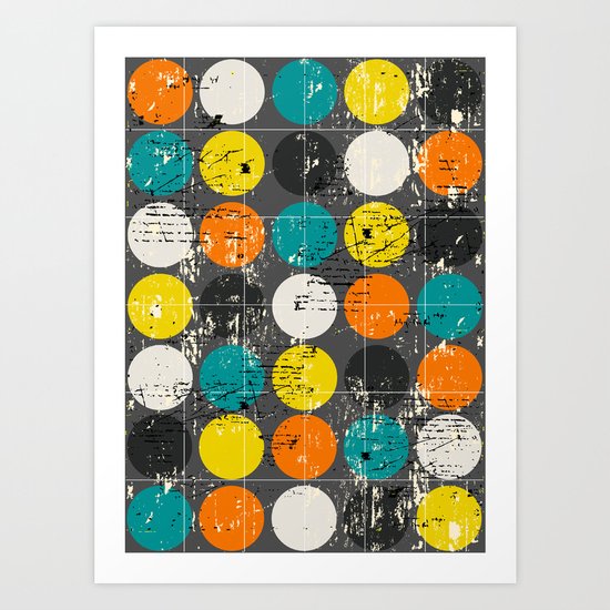 Circles 2 Art Print