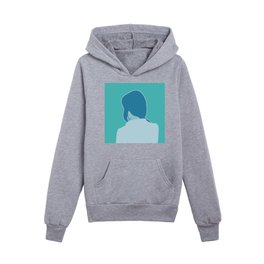 Her shadow Kids Pullover Hoodies