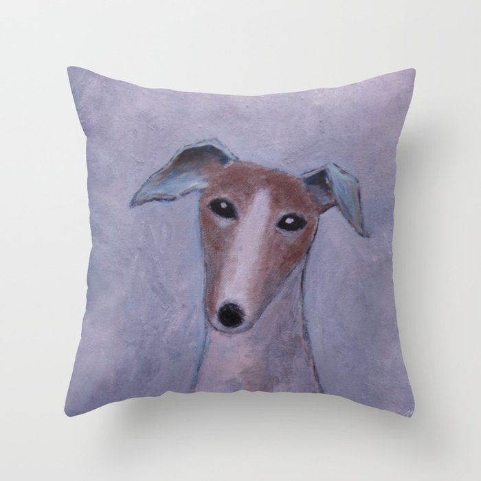 Whippet Throw Pillow