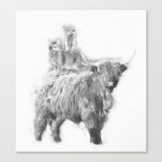 Fantastic 3 Canvas Print