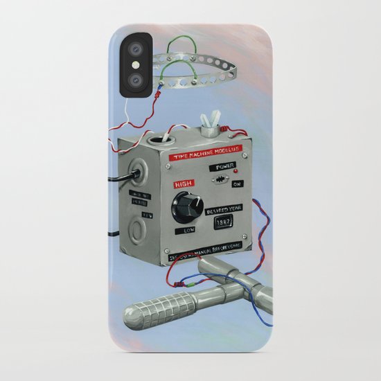 Uncle Rico's Time Machine iPhone Case