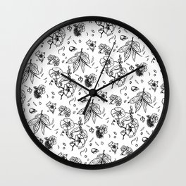 In honor of the Gods a mix of laurel hyacinth tobacco and ohia lehua Wall Clock