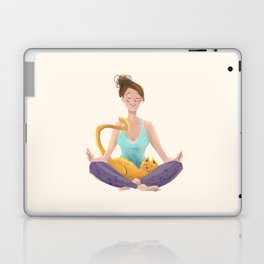 yoga time. Aummmmmmmm Laptop & iPad Skin