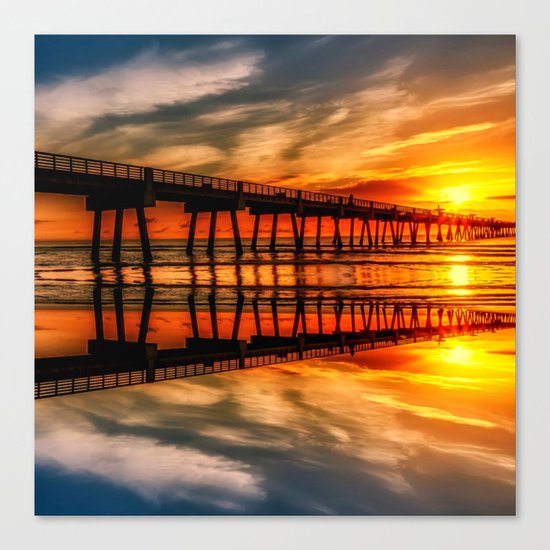 from the earth to the sky Canvas Print