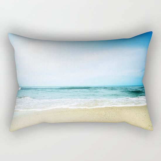 Paradise Ocean waves Rectangular Pillow