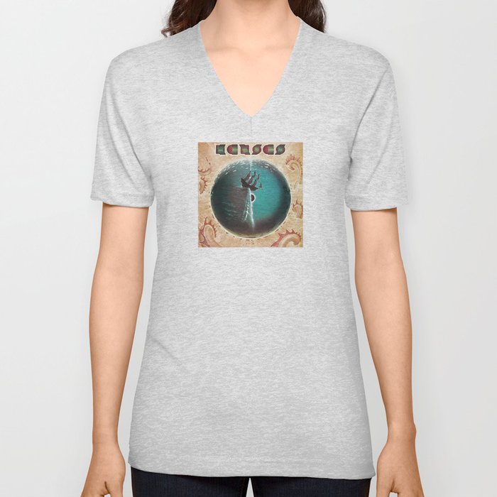 POINT OF KNOW RETURN - KANSAS BAND V Neck T Shirt