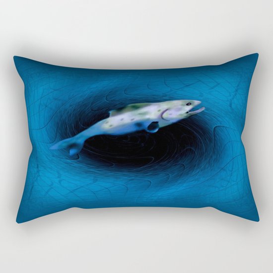 Something Fishy Rectangular Pillow