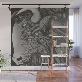 Six eyed Bison Wall Mural