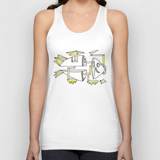 am fishin' lost Unisex Tank Top
