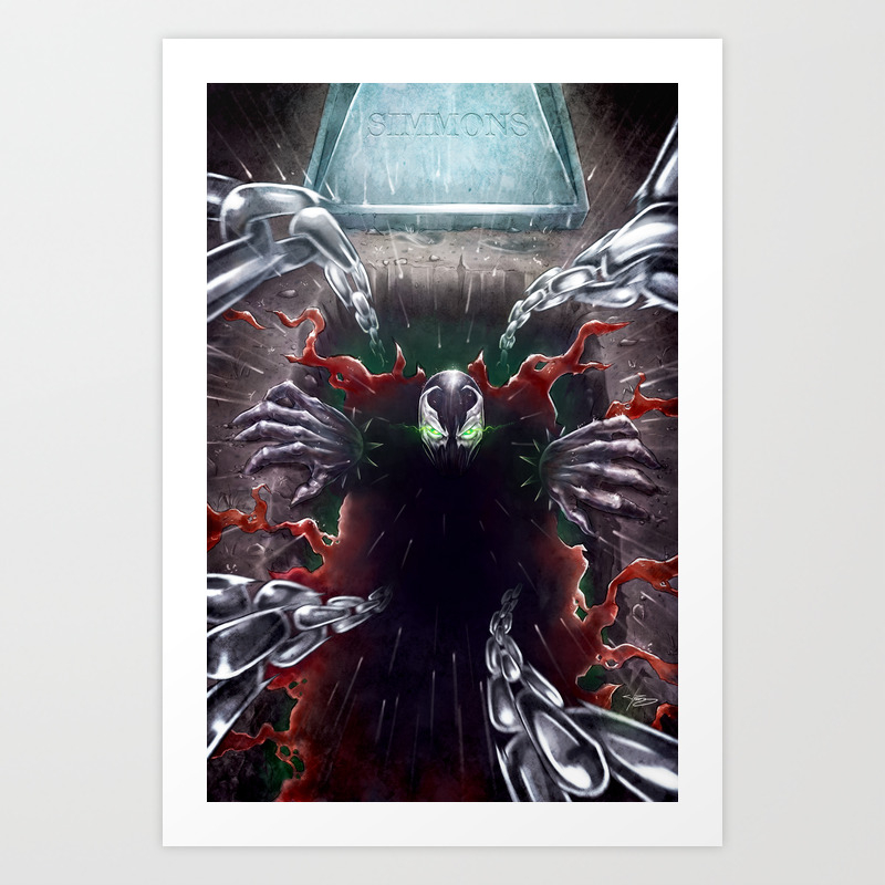 SPAWN A3 PICTURE ART POSTER PRINT GZ236
