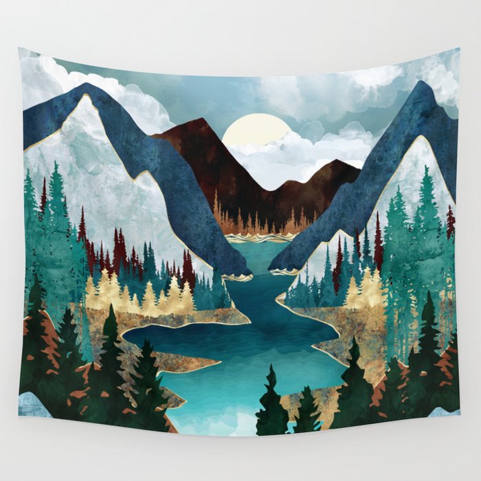 River Vista Wall Tapestry