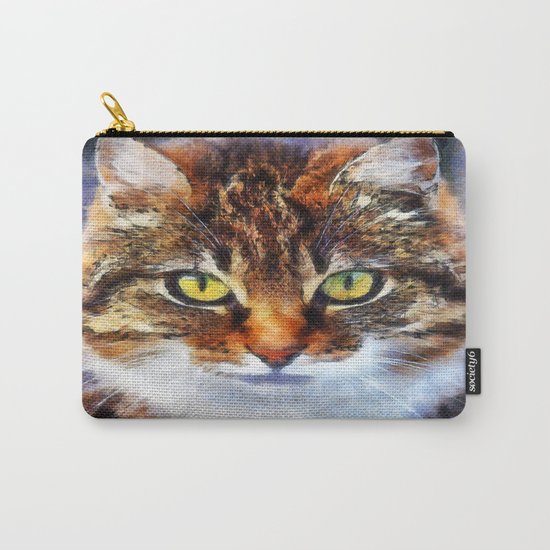 Tabby Cat Carry-All Pouch