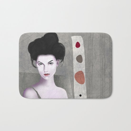 De cara a la pared Bath Mat